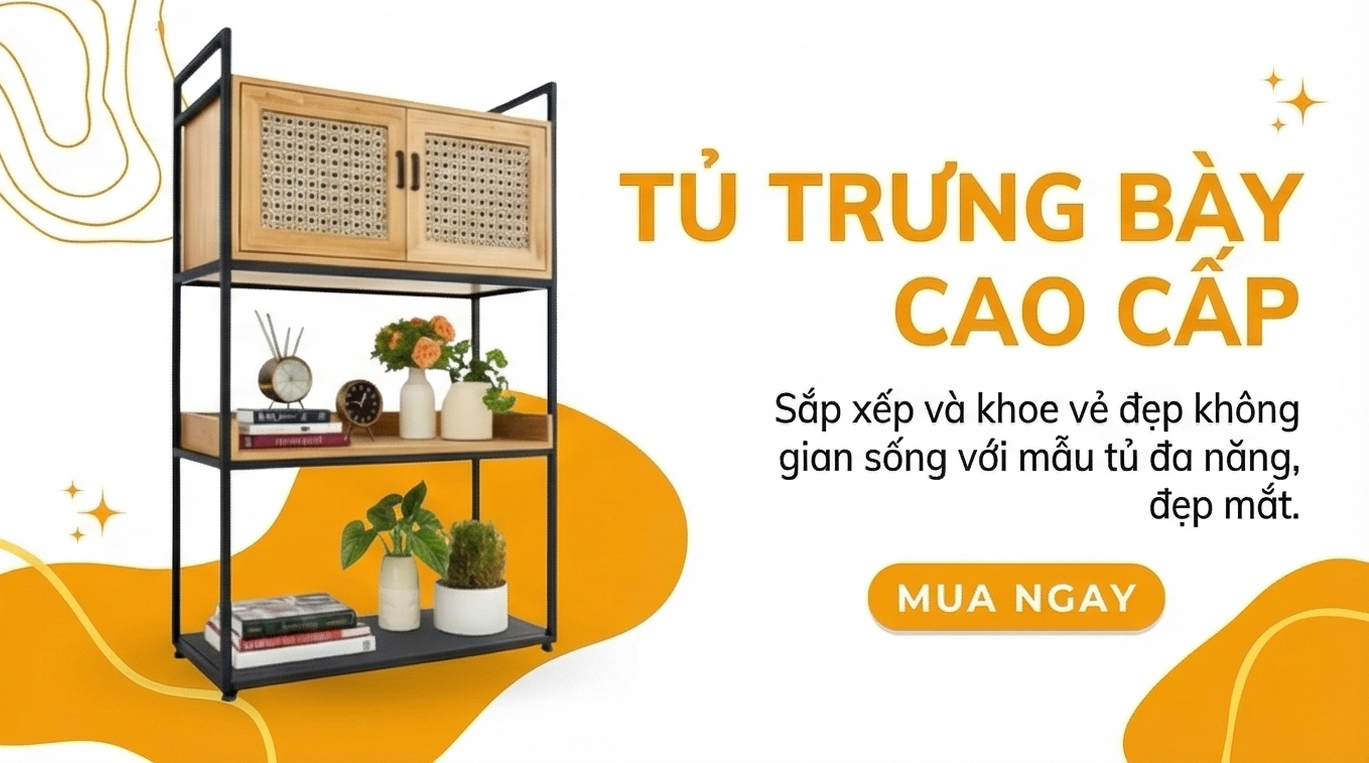 Tủ trưng bày cao cấp
