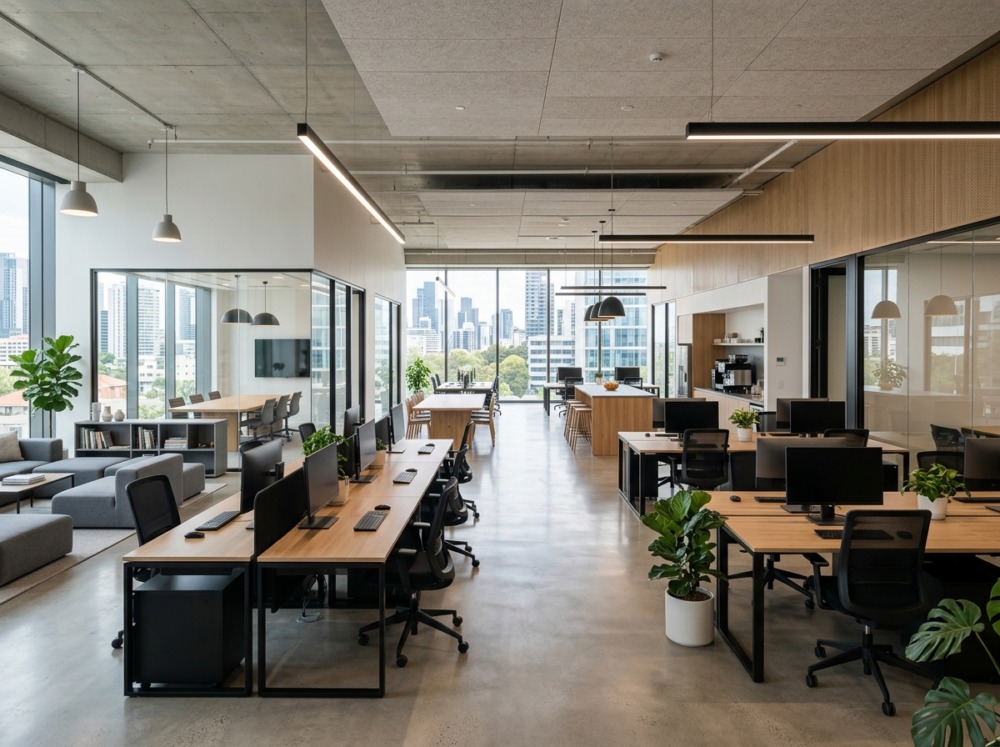 Nội thất văn phòng Quảng Ngãi hiện đại